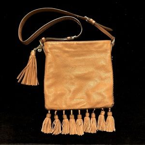 Michael Kors Crossbody Bag with Fringe Tassles